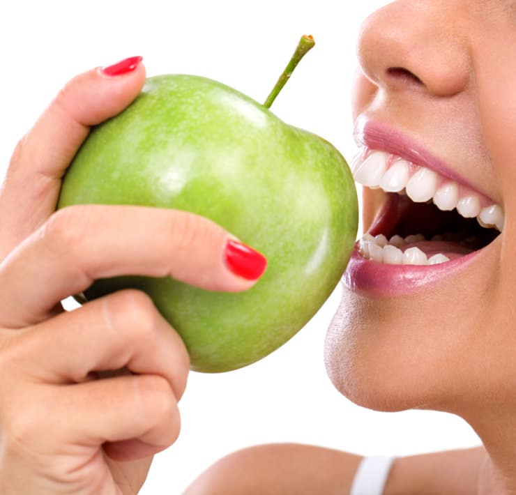 jedzenie zdrowe zęby