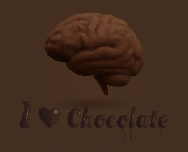 czekolada mózg