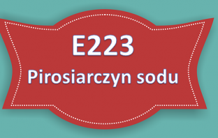 E223 – Pirosiarczyn sodu