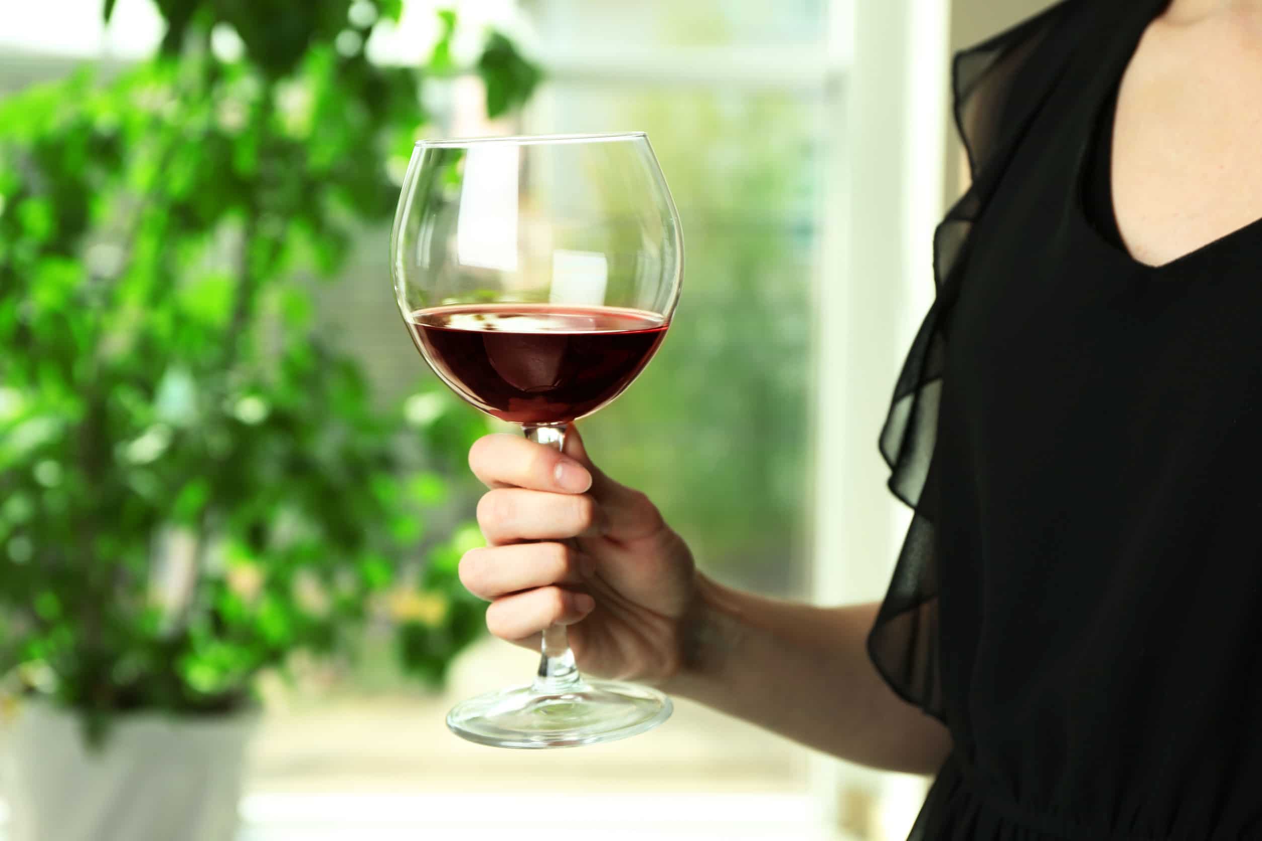 wino kobieta