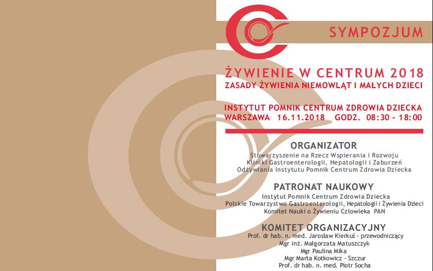 żywienie w centrum 2018