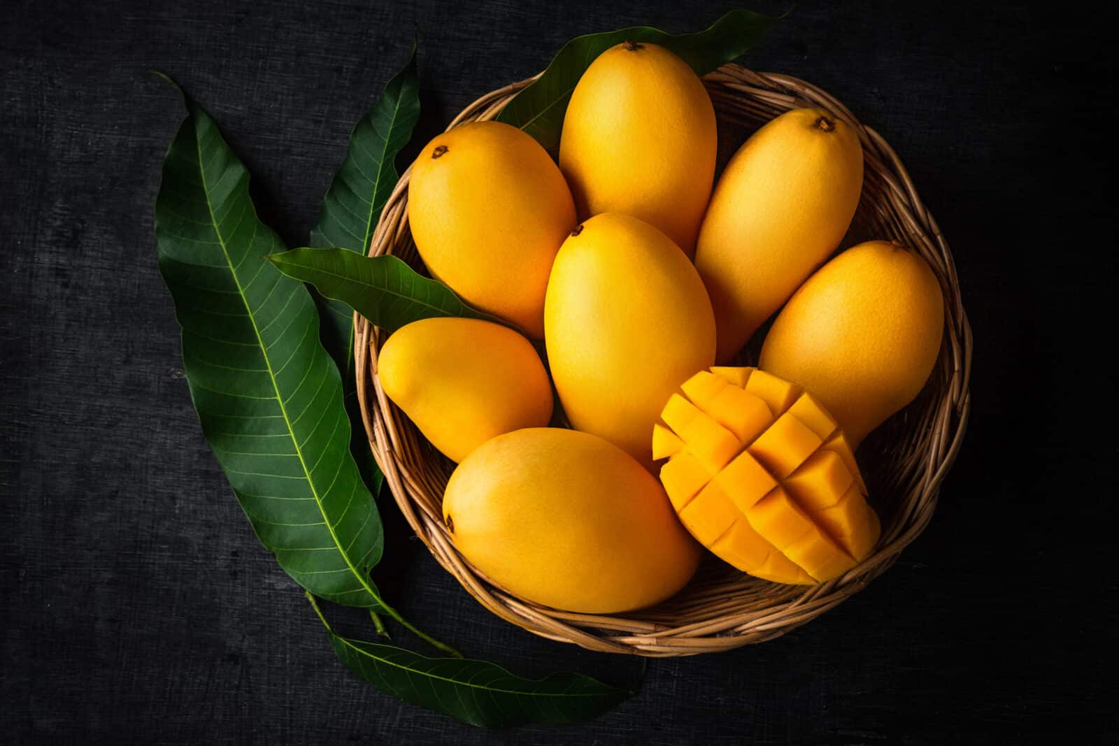 jake jeść mango