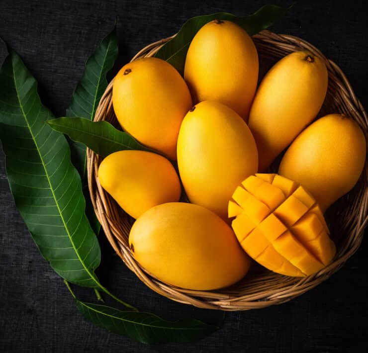 jake jeść mango