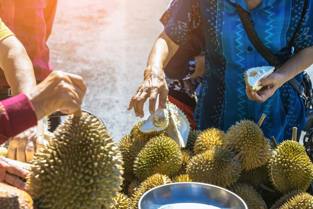 durian sprzedaż uliczna