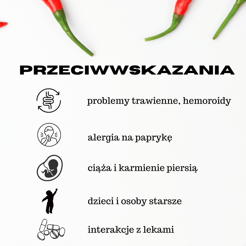 Przeciwwskazania chili