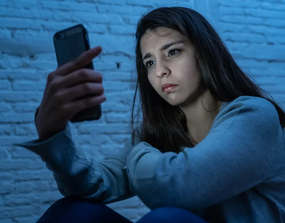 social media smutek