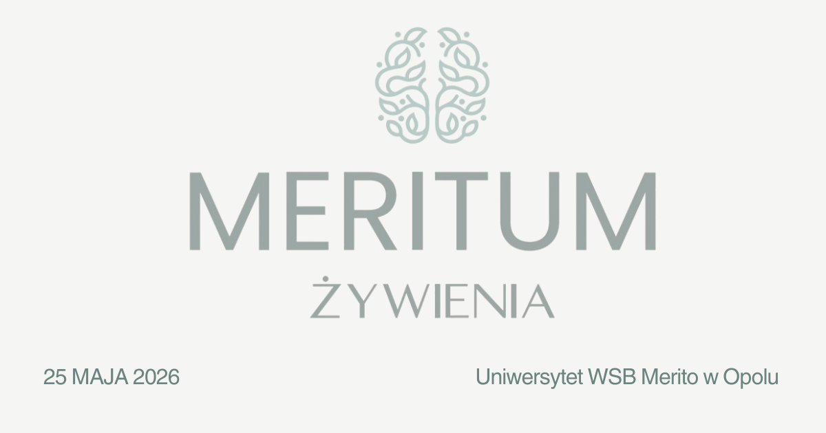 Konferencja: Meritum Żywienia – 25.05.2026, Opole